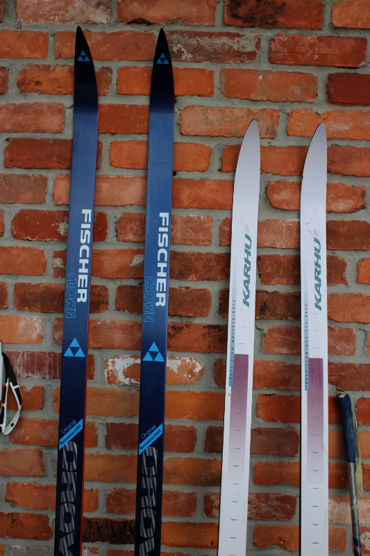 Cross Country Skis Waxless Ski set Fischer Karhu 205 190 w/ boot in Ski in City of Toronto - Image 3