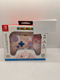 NINTENDO SWITCH POWER A PEACH WIRELESS CONTROLLER