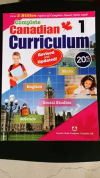 Complete Canadian Curriculum Grade 1 + Bonus Book