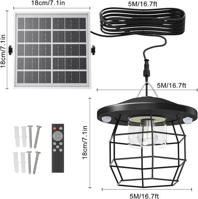 Brand New in Box – Solar Shed Light With Remote in Outdoor Lighting in City of Toronto - Image 5