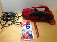 Dirt Devil Ultra Royal Red Electric Handheld Vacuum Cleaner