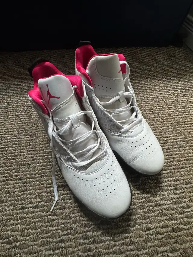 Jordan Stay Loyal sneaker in a white, black, and rush pink color in Men's Shoes in Kitchener / Waterloo - Image 3