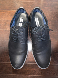 Steve Madden Black Leather Dress Shoes Size 11