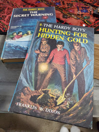 lot of 2 vintage  The Hardy Boys books