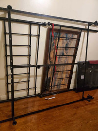 2...two   Matel bed frame like new 