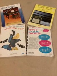 Box of Variety of Piano, Organ, Vocal music books