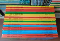 Tintin Bandes dessinées BD Collection complète des 22 albums 