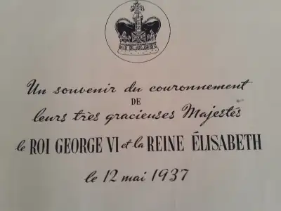 Brochure souvenir du couronnement de George VI 1937. T Eaton co, View more