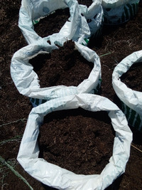 Bagged Aged Manure for Garden Soil