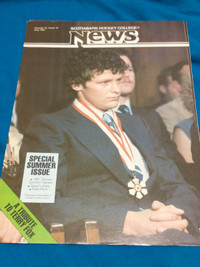 July 1981 Scotiabank Hockey College News Terry Fox 