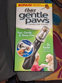 Use Oster jetle paws for dogs in good working condition