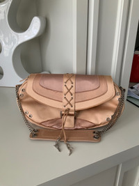 Vintage 90’S Y2K GIUSEPPE ZANOTTI Satin blush pink Shoulder Bag