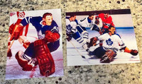 NHL Maple Leafs player photo’s 8x10 (lot 10)