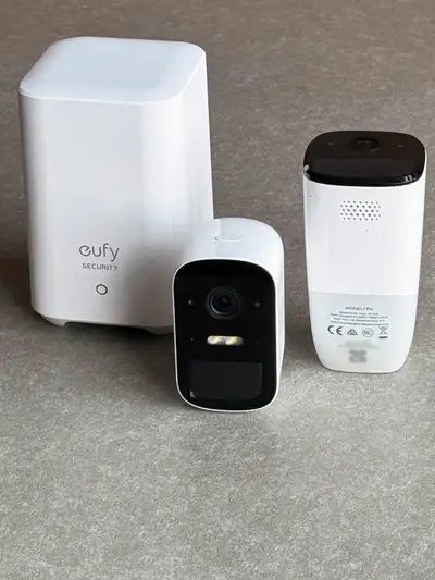 Eufy wireless security cameras, View more