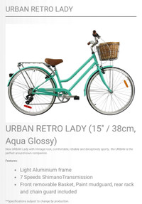 Ladies bike for sale 