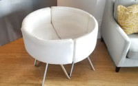 Unique circular set of chairs