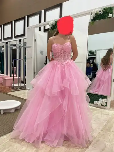 Amarra Pink Graduation/Prom Dress, View more