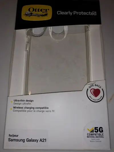Case/étui/cover Samsung galaxy A21 otter box clear . Posted in buy and sell, other in Montréal. Dece...