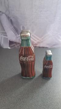 2 Boîte métallique bouteille coca-cola bottle metal box