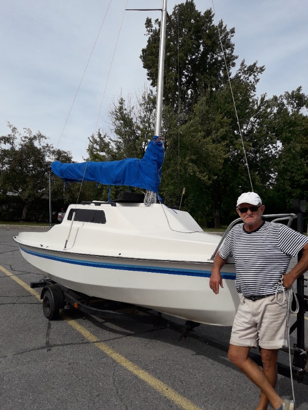 Voilier Mistral 16 avec cabine Sailboats Gatineau Kijiji