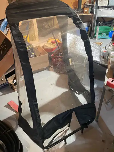 snowblower cab shelter, View more