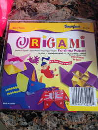 Origami colourful folding paper 55 sheets