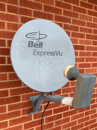 Bell 18'' Satellite Dish Antenna with LNB and mount