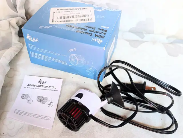 AQQA AQ039 Classical Aquarium Submersible Wave Maker 3W 3000L/h