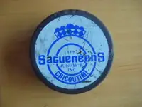 Rondelle puck Saguenéens de Chicoutimi junior B
