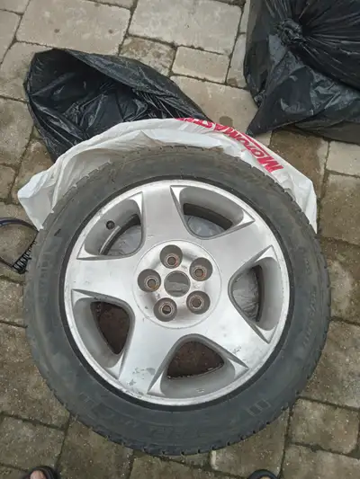 4 wheel/tires for sale. Starfire tires are in good condition with lots of tread left. At least 3-4 s...
