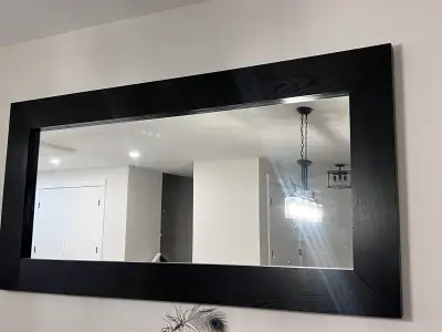 Mirror for sale large black, View more