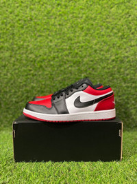 Jordan 1 Low Bred Toe