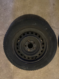 195/65R15 continental winter tire lots of thread