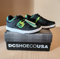 DC sneakers size 11 boy's camo 