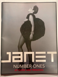 Janet Jackson Number Ones Tour Book and T-Shirt