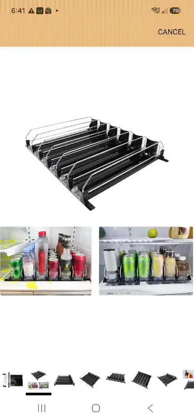 Soda Can Dispenser for Refrigerator, View more