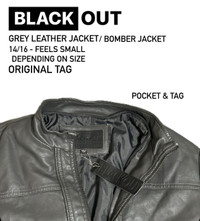 BLACKOUT Leather Jacket