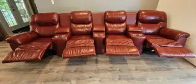 leather sectional , View more