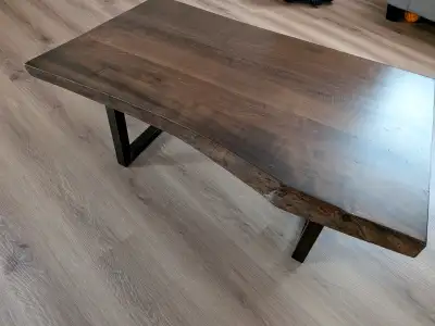 Solid wood coffee table, View more
