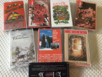 Cassettes Musique de Noël Sweet People, Tino Izzo, etc
