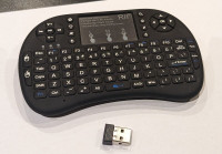 Orginal Rii i8+ Mini 2.4GHz WIRELESS Backlight Touchpad Keyboard