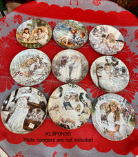 Vintage 1991 - 9 collector’s plates 