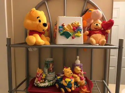 VGUC Winnie The Pooh bathroom accessories towel/mat, View more