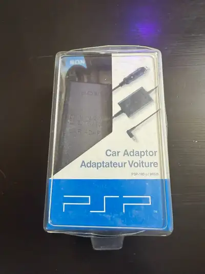 psp car adapter sealed , View more