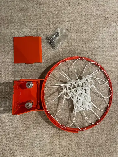 ProSlam 18” dual spring basketball rim w/net, View more
