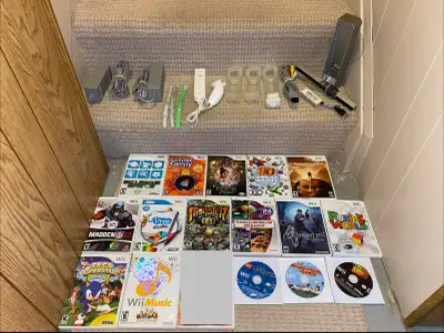 Nintendo Wii items as follows:, View more