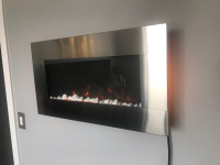 Fireplace stainless steel