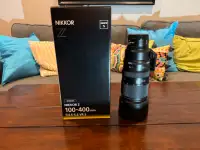 Nikon Nikkor Z 100-400mm f4.5-5.6 VR S Lens