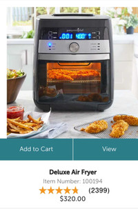 Brand new... Pampered Chef Air fryer air fryer for Mother's D