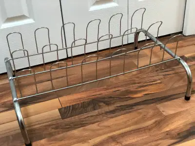 24 inch by 16 inch Metal Shoe Rack/Organizer